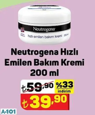 NEUTROGENA HIZLI EMİLEN BAKIM KREMİ